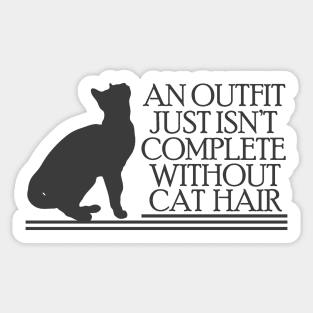 Cat Hair Sticker